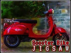 Scooter Bike Jigsaw